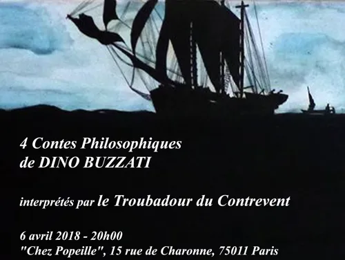 Affiche de Les étranges contes philosophiques de Dino Buzzati