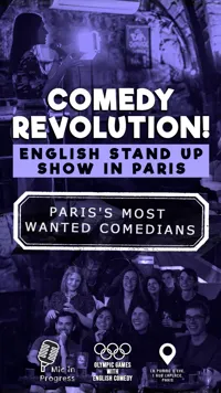 Comedy Revolution | English Stand-Up Show in Paris - 