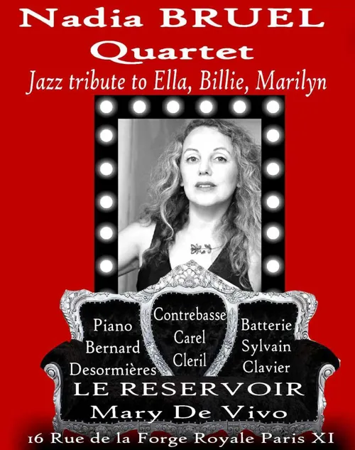 Affiche de Nadia Bruel Quartet