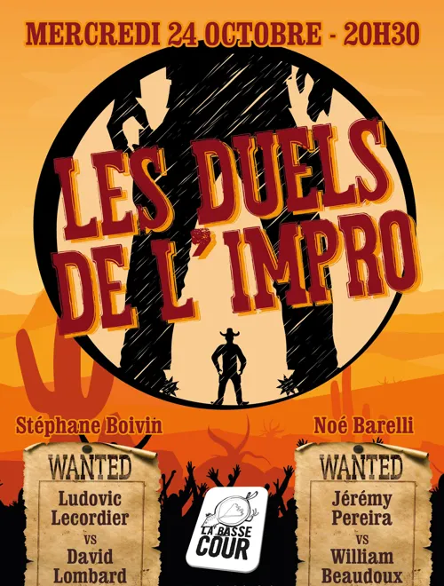 Affiche de Les Duels de l'Impro