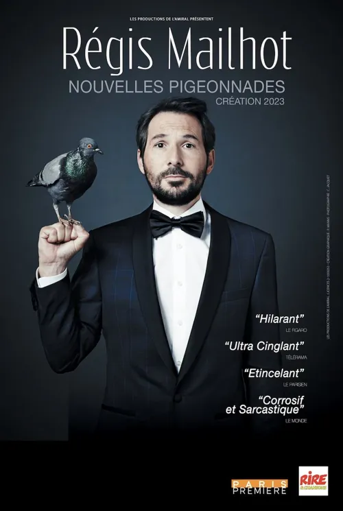 Affiche de Régis Mailhot dans Nouvelles Pigeonnades