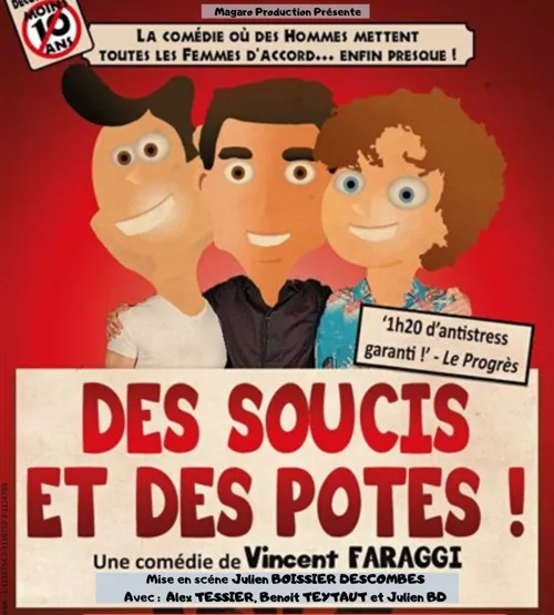 Affiche de Des Soucis et des Potes !
