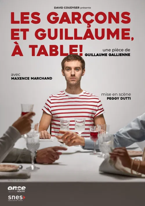 Affiche de Les garçons et Guillaume, à table !
