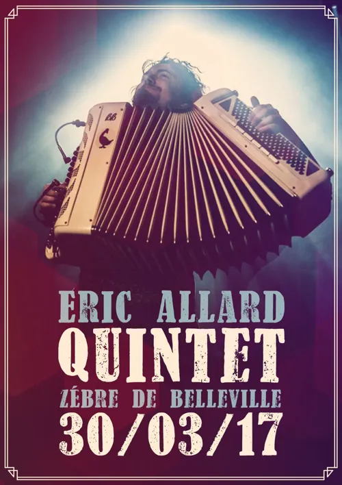 Affiche de Eric Allard Quintet