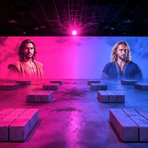 Photo 2 de Leonardo versus Michelangelo | Le défi immersif
