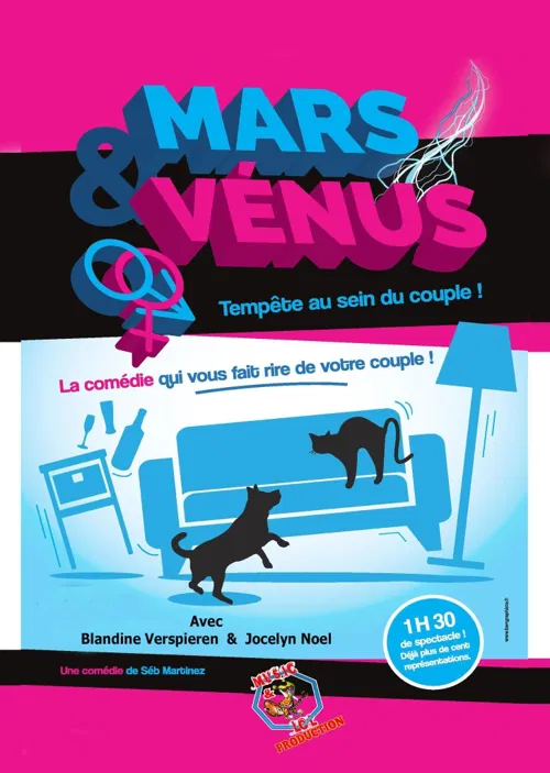 Affiche de Mars & Vénus, tempête au sein du couple !