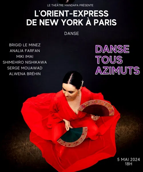 Affiche de L'Orient-Express de New York à Paris