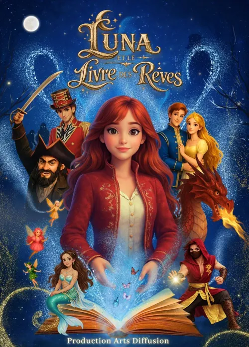 Affiche de Luna et le Livre des Rêves