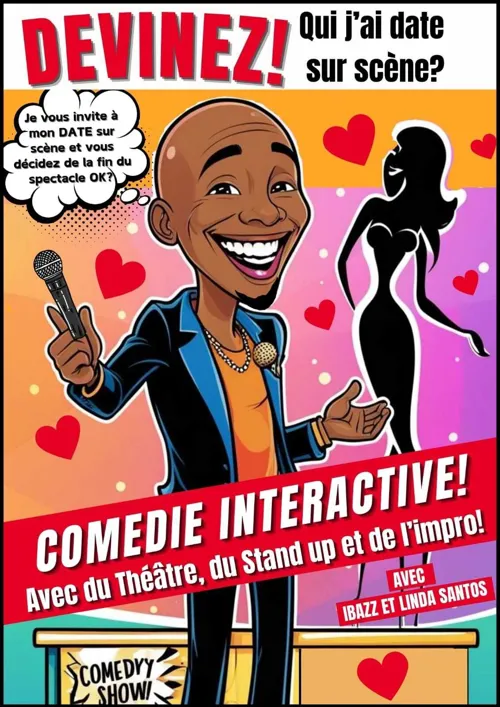 Affiche de Devinez qui j'ai date sur scène ?