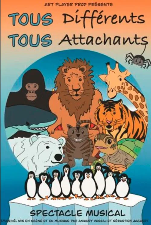 Affiche de Tous différents, tous attachants