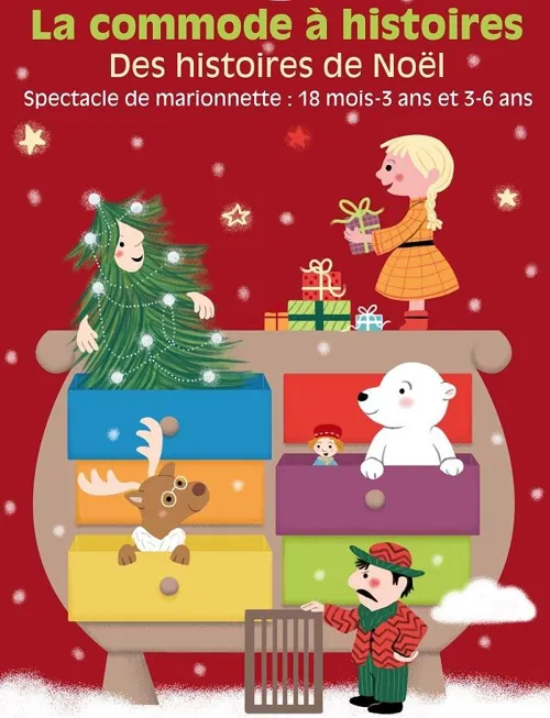 Affiche de La Commode à histoires - Des histoires de Noël