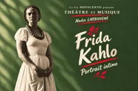 Affiche de Frida Kahlo, portrait intime