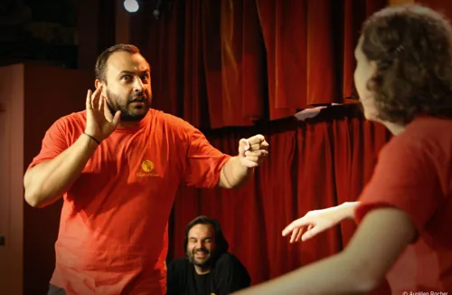 Photo 2 de Les Traits d'Union improvisent