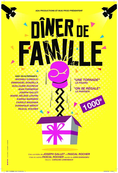 Affiche de Diner de famille