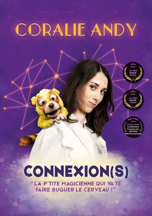 Affiche de Coralie Andy dans Connexion(s)