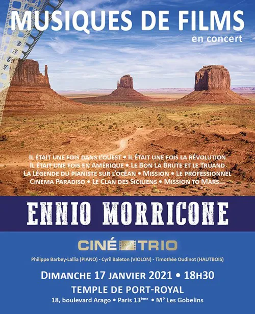 Affiche de Ciné-Trio Concert #43