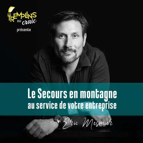 Affiche de Eric Mesnier : Le secours en montagne au service de votre entreprise