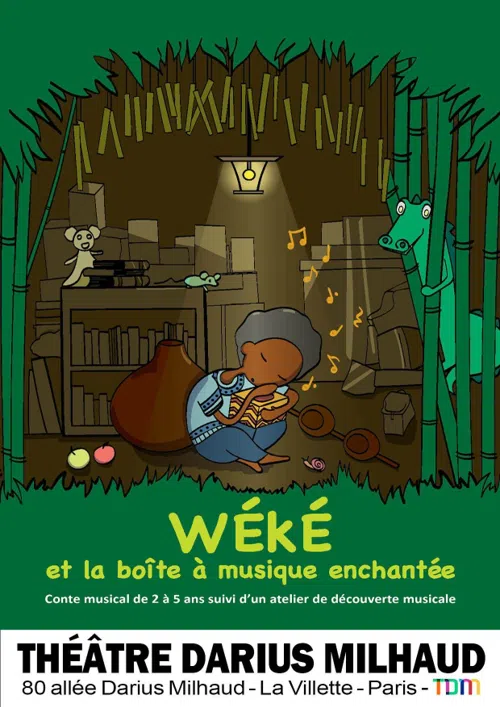 Affiche de Wéké et la boîte à musique enchantée