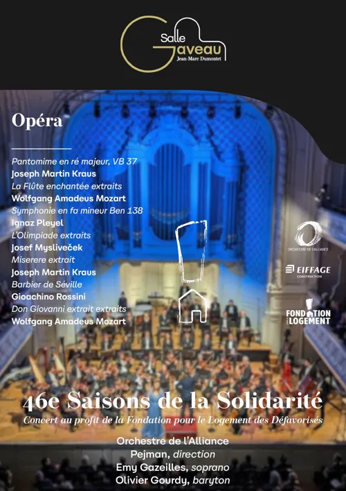 Affiche de 46ème édition des Saisons de la Solidarité