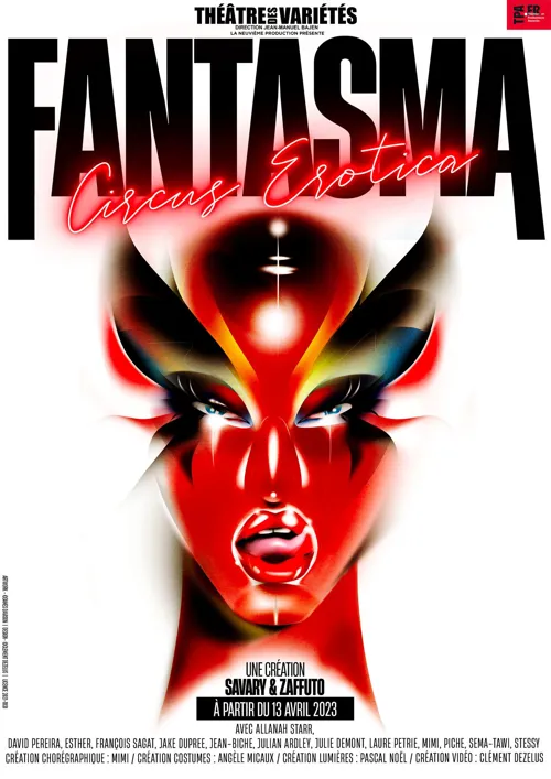 Affiche de Fantasma Circus Erotica