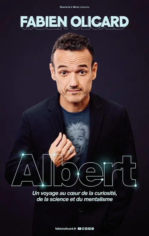 Affiche de Fabien Olicard dans Albert | Saint Grégoire