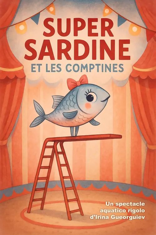 Affiche de Super Sardine et les comptines