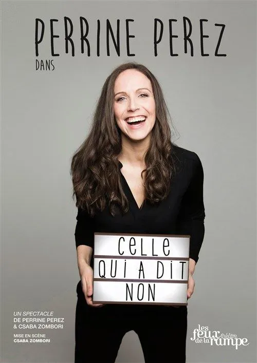 Affiche de Perrine Perez dans Celle qui a dit non