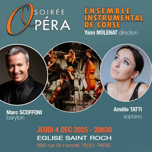 Affiche de Soirée Opéra