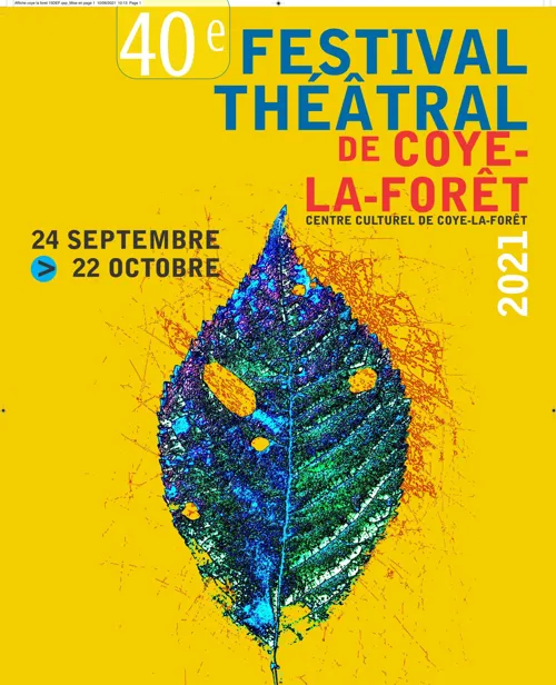 Affiche de Candide | Festival Théâtral de Coye la Forêt