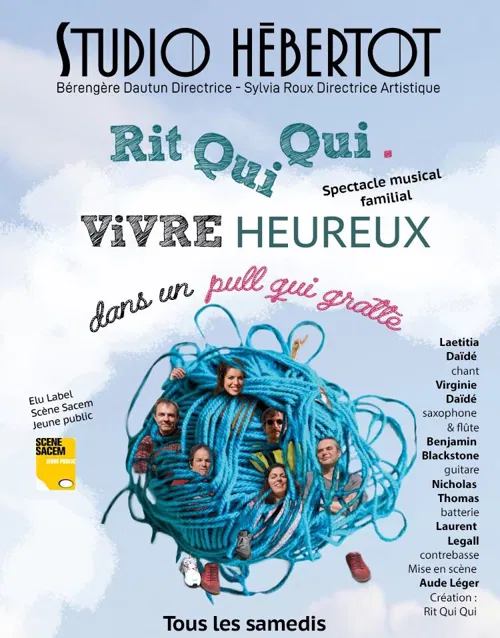 Affiche de Vivre heureux dans un pull qui gratte