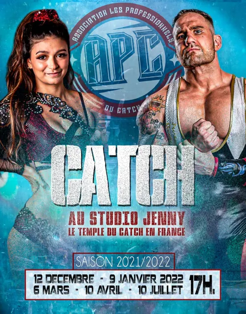 Affiche de Gala de catch International