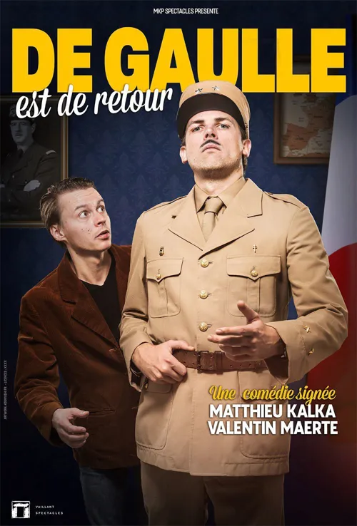 Affiche de De gaulle est de retour