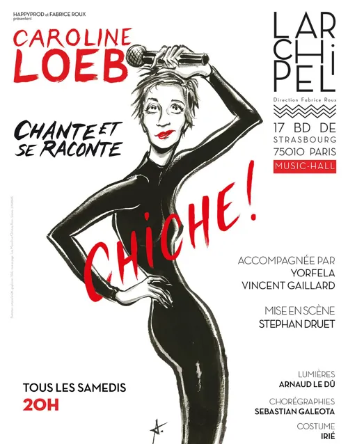 Affiche de Caroline Loeb dans Chiche !