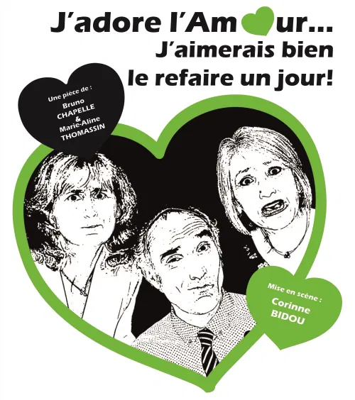 Affiche de J'adore l'amour... J'aimerais bien le refaire un jour !