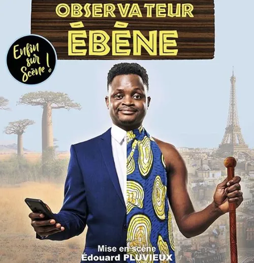 Affiche de Observateur Ébène dans Enfin sur scène !