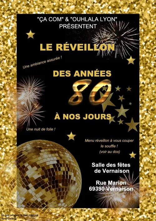 Affiche de Réveillon : des années 80 à aujourd'hui