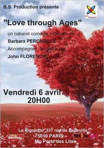 Affiche de Barbara Peroneille : Love through ages