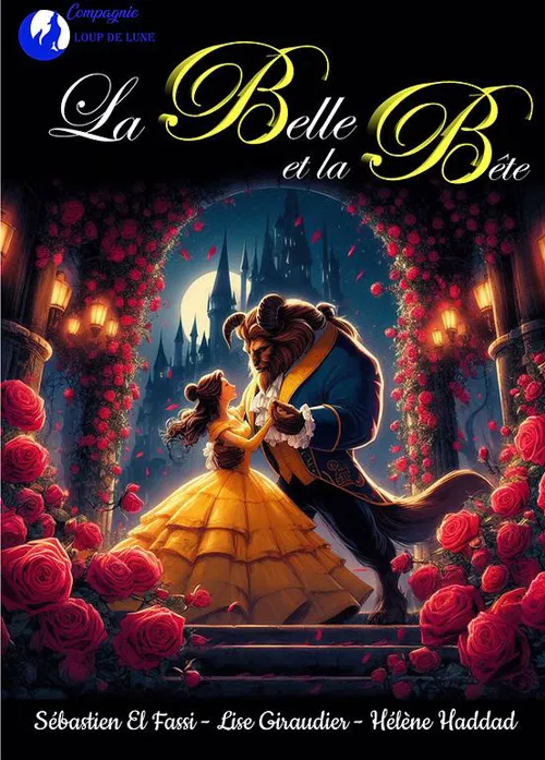 Affiche de La Belle et la bête
