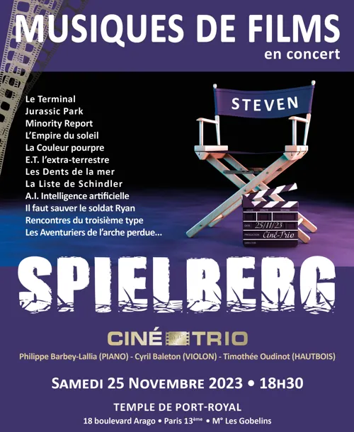 Affiche de Steven Spielberg