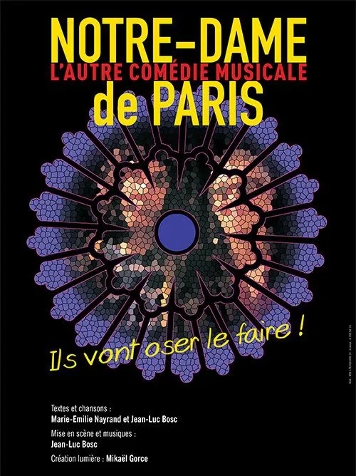 Affiche de Notre-Dame de Paris, l'autre comédie musicale