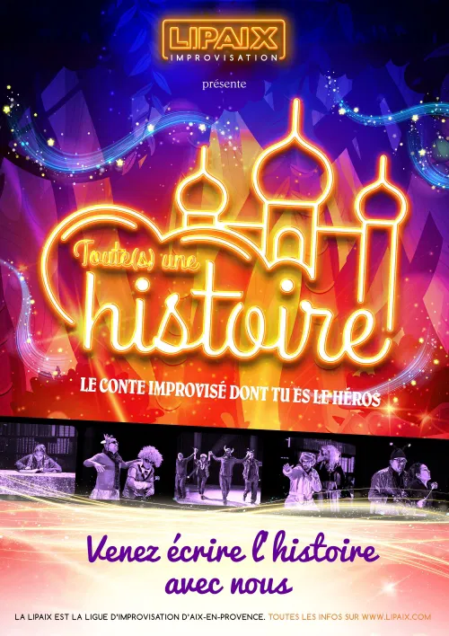 Affiche de Conte improvisé, Toute(s) une histoire