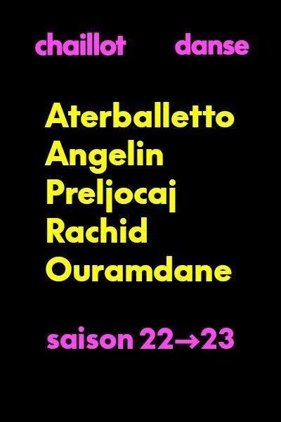 Affiche de Aterballetto / Angelin Preljocaj / Rachid Ouramdane : Over Dance
