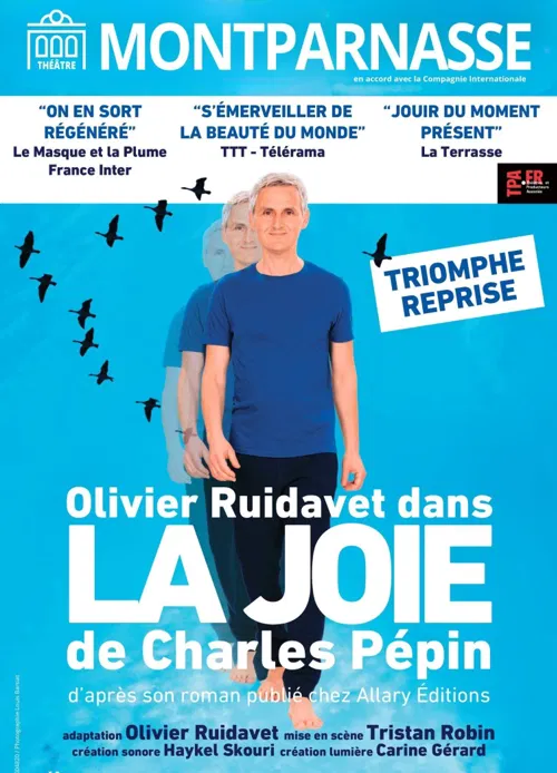 Affiche de Olivier Ruidavet dans La joie