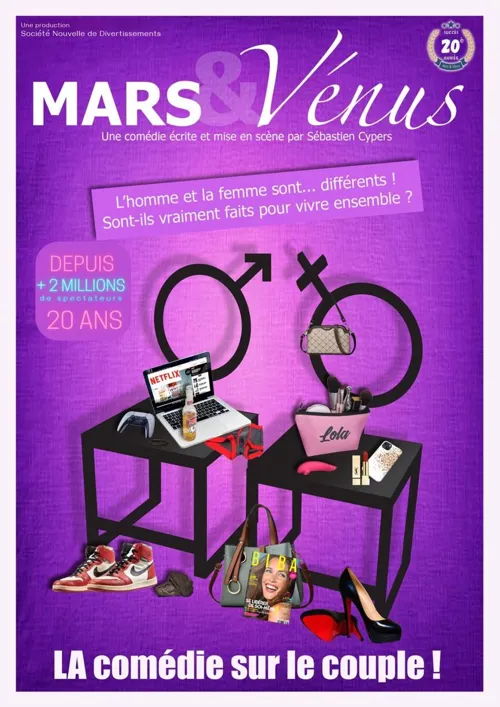 Affiche de Mars et Vénus