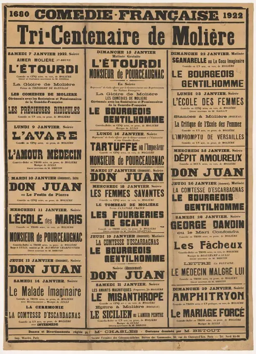 Photo 2 de Visite guidée : Exposition Molière, le jeu du vrai et du faux | par Michel Lhéritier