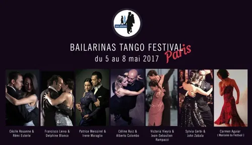 Affiche de Bailarinas Tango Festival Paris