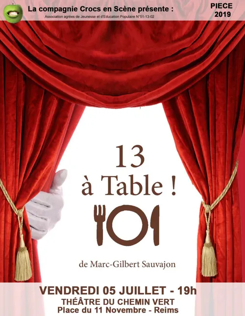 Affiche de 13 à Table