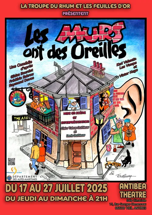 Affiche de Les murs ont des oreilles