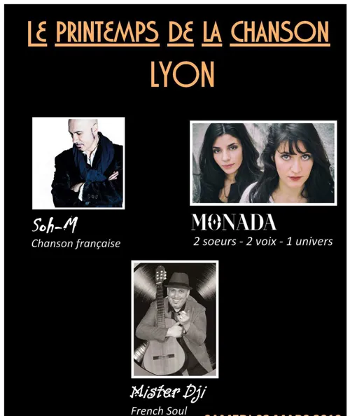 Affiche de Printemps de la chanson