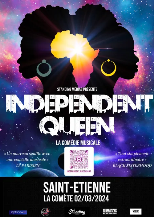 Affiche de Independent Queen La Comédie musicale